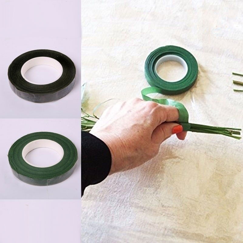 Green Parafilm Wedding Craft Florist Stem Wrap Floral Tape - Temu