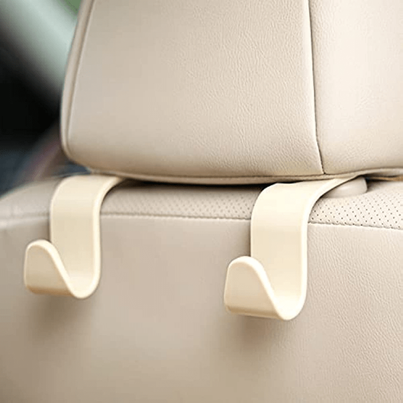 Car Seat Headrest Hook 4 Pack Hanger Storage Organizer Universal