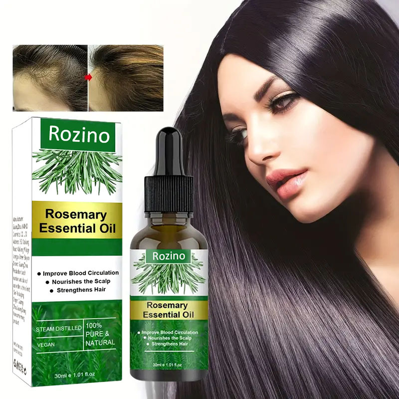 Rosemary Oil for Hair Growth (2.02 Oz) Rosemary Mint Scalp & Hair  Strengthening Oil with Biotin & Essential Oils for Improves Blood  Circulation Dry Scalp Treatment Reduce Hair Loss