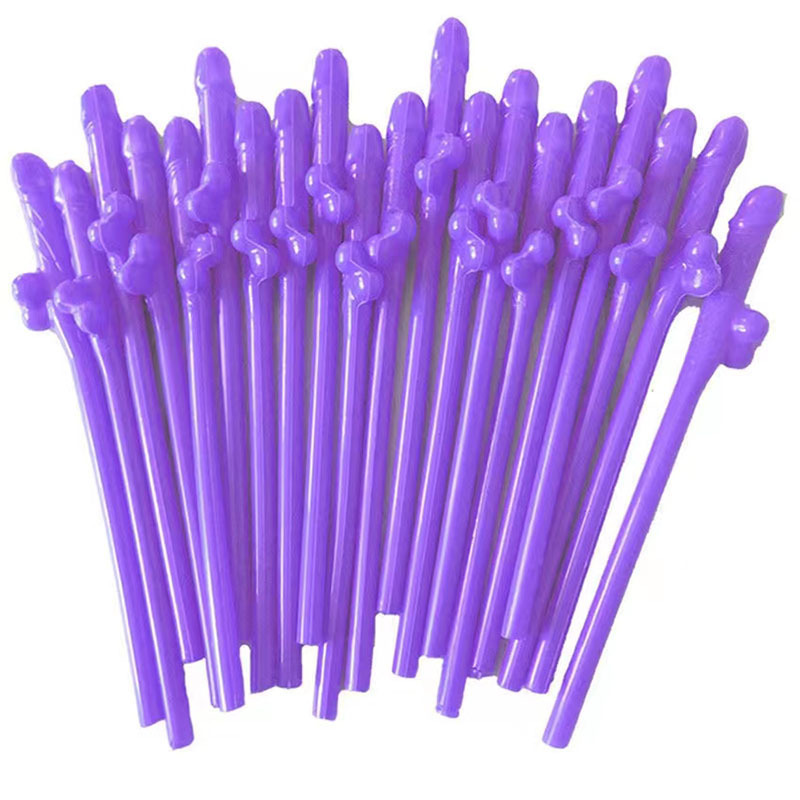 Novelty Penis Straws Bachelorette Party Supplies Decorations Dick Drinking  Favor