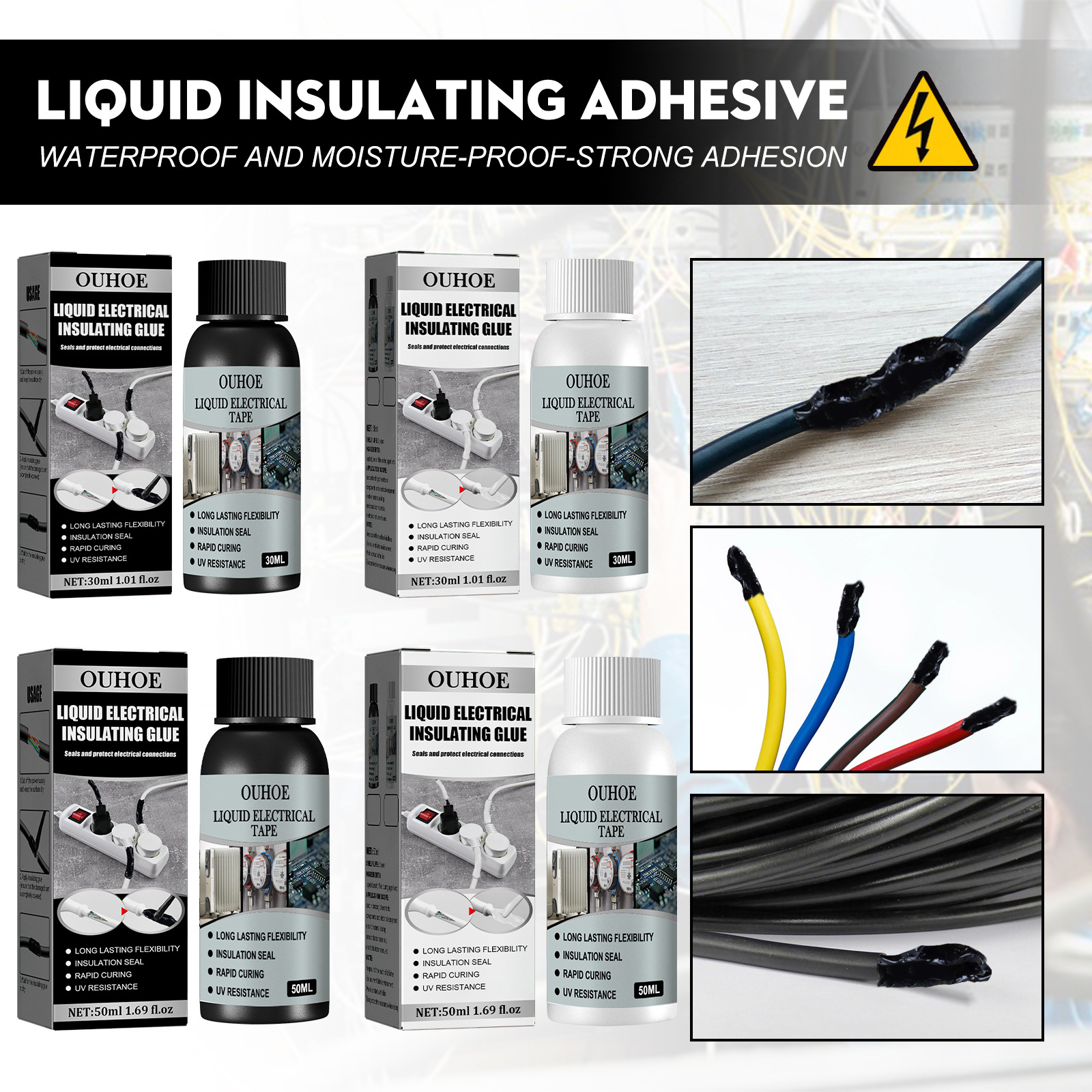 Liquid Insulating Tape Repair Rubber Electrical Wire Cable - Temu