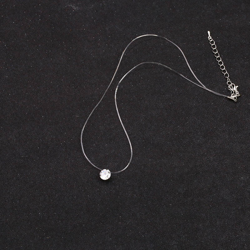 Collier or 375 perle noire, 2 carat