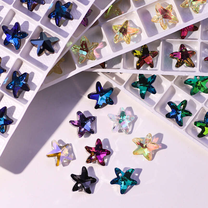 4745 Swarovski Crystal Rhinestone Star (1 Box=144 pieces) 10mm