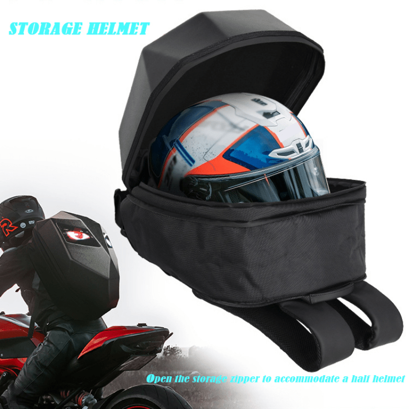 Sac de casque de moto étanche de grande capacité, sac à dos de moto  Hurbike, sacs pour ordinateur portable de mode, coulée, cyclisme, voyage GT