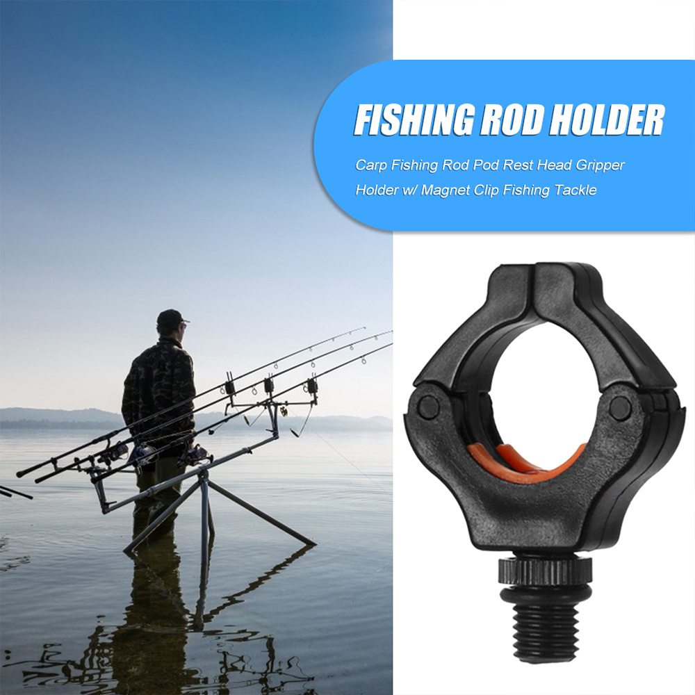 fishing rod rest head fishing gripper
