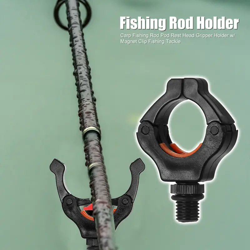 Fishing Rod Rest Gripper Holder Magnet Clip Fishing Tackle - Temu