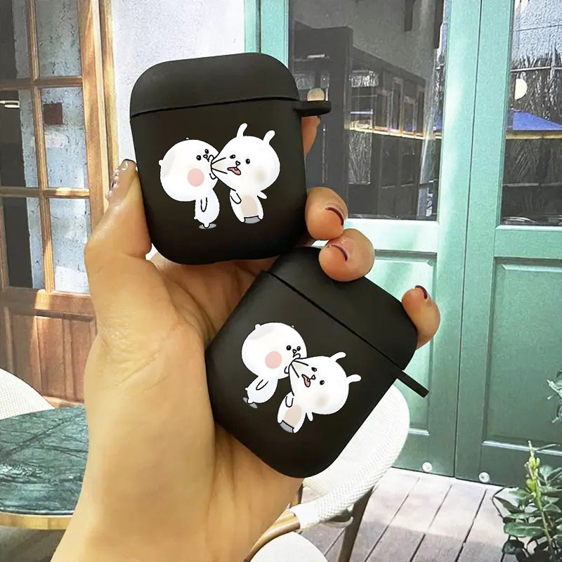 

1pc Earphone Case With Cute Cartoon Graphic Wireless Cover Soft Headphone Protective Cases Anti-fall For Airpods1/2, Airpods3, Airpods Pro, Airpods Pro (2nd Generation)