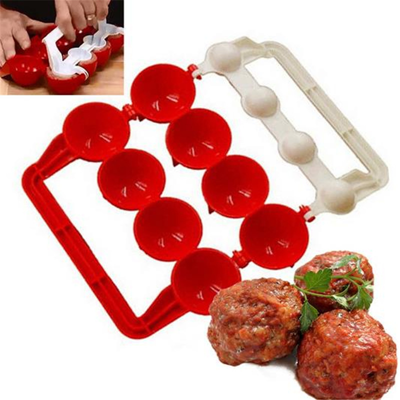 

1pc Meatball Molds Making Fishballs Christmas Kitchen Self Stuffing Food Cooking Ball Maker Kitchen Tools Accessories Kitchen Supplies