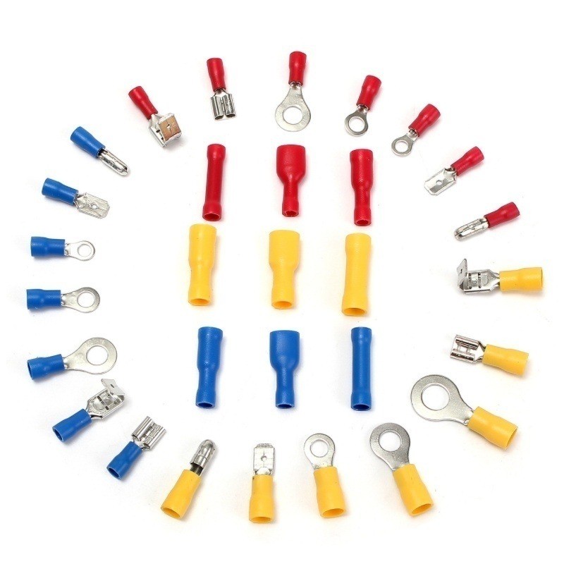 Wire Terminal Crimp Connectors, 480 Pcs 12-Size Assorted Mixed Assorted Lug  Kit with Premium Case at Rs 1400/piece, Crimp Terminal Connector in New  Delhi