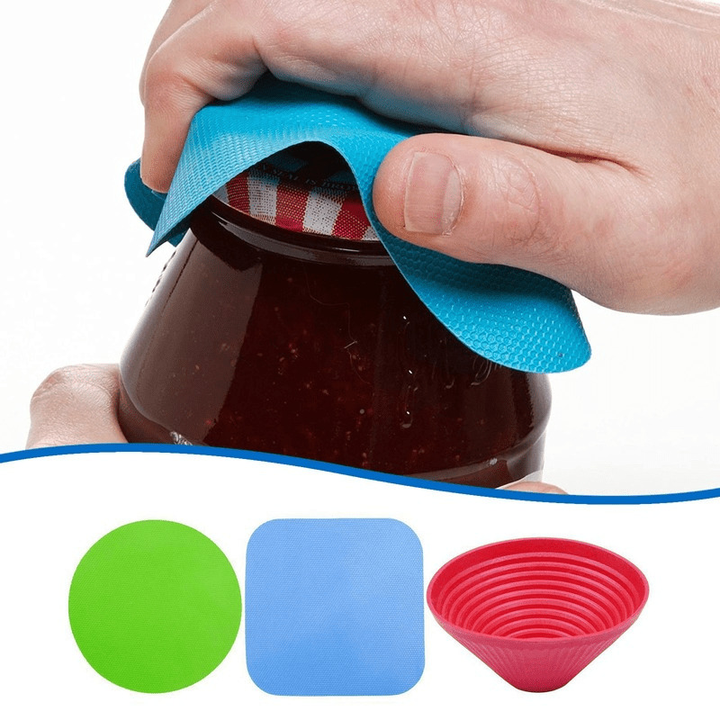 Multi-color Bottle Opener, Suitable For Rubber Can Clips For Weak Hands,  Bottle Opener For Arthritis Hands, Bottle Opener Clamping Pad, Lid Opener  Without Tears, Coaster, Tripod, Kitchen Gadgets, Kitchen Supplies, Kitchen  Tools 