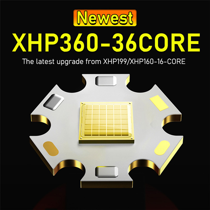 Comprar Super XHP199, la linterna LED más potente, linterna LED recargable,  linterna de alta potencia, linterna 18650 26650