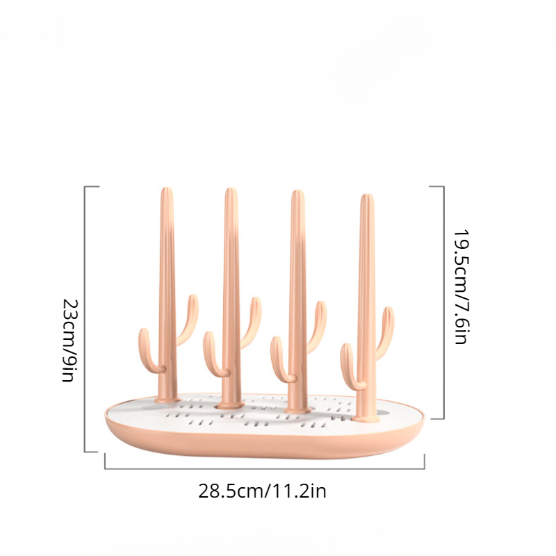 Multifunctional Portable Baby Bottle Drying Rack With Detachable