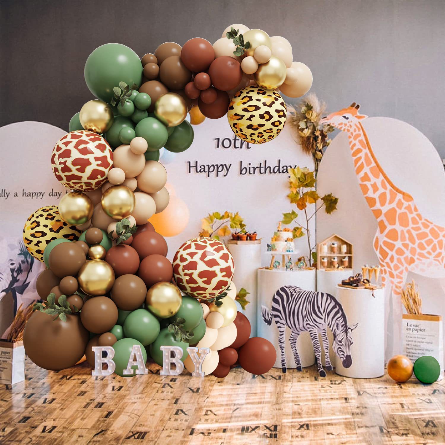 1pc 33 Pouces De Haute Qualité Ballon Girafe Géant Cadeau - Temu