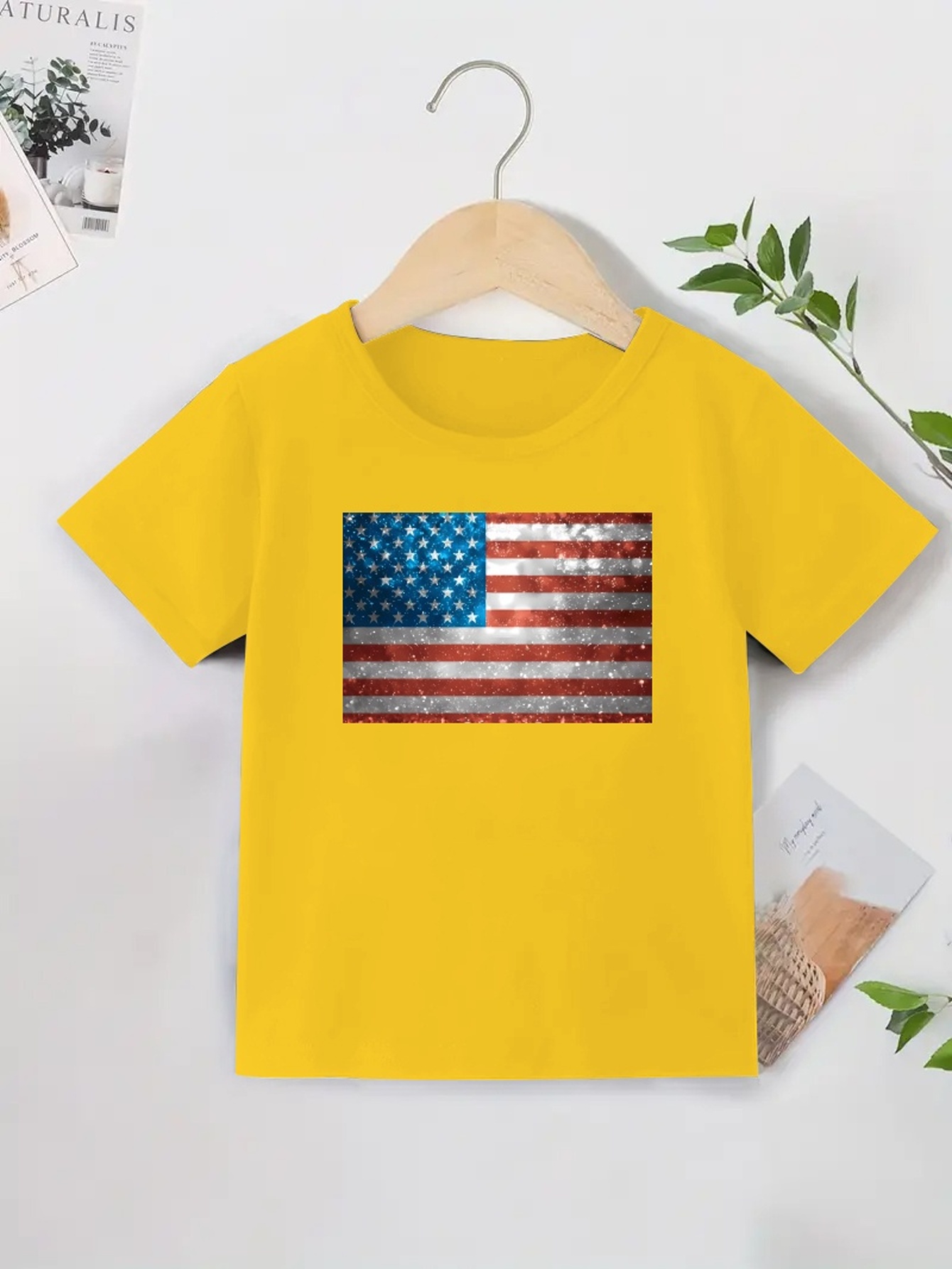 Regali Teenager Maschio T-Shirt con Stampa di Testo del 4 luglio per  Bambini, Maglietta con Bandiera Americana, Magliette a Maniche Corte  patriottiche per Bambini Camice Scuola : : Moda