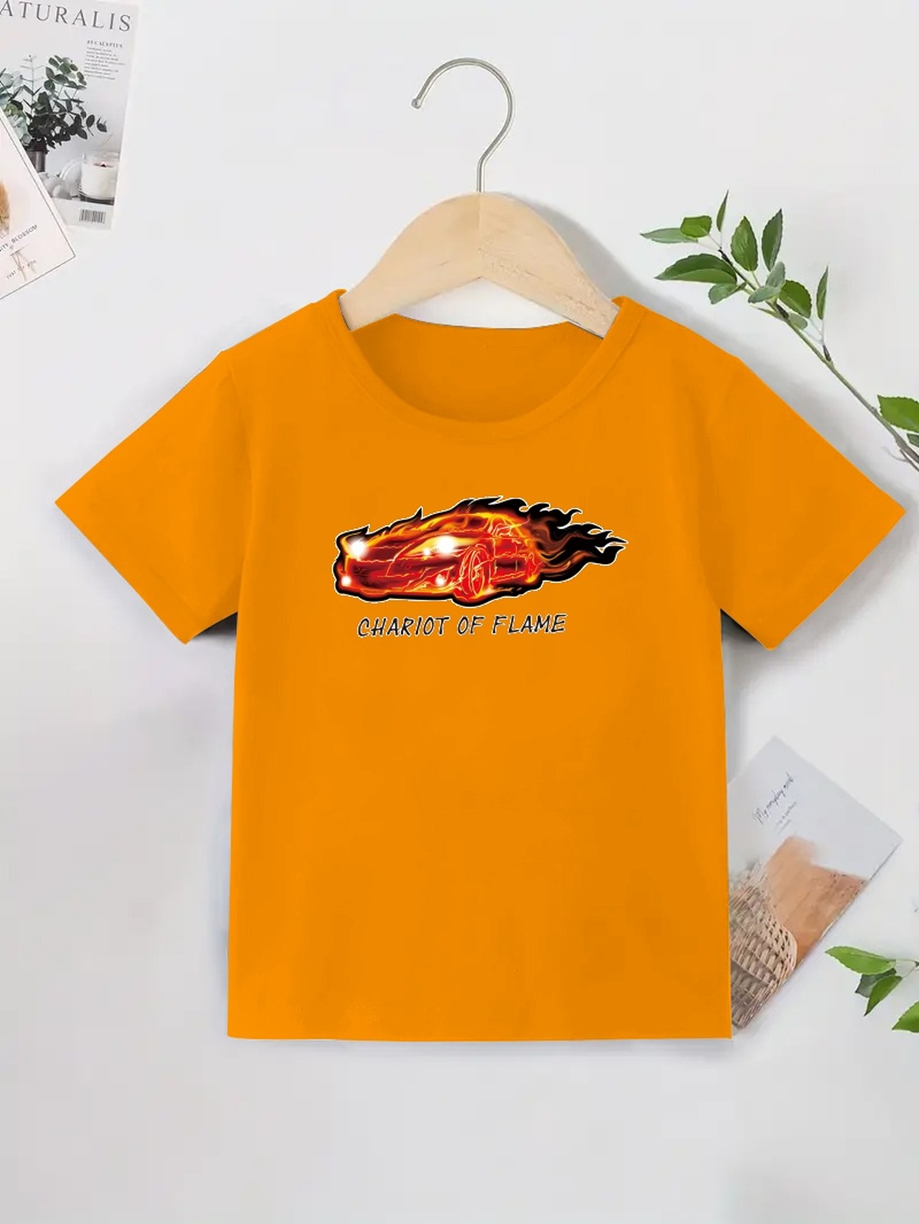 Camiseta Infantil Carro de Corrida