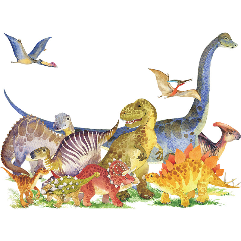 Pegatinas De Dinosaurios Para Decoración De Parque Jurásico, Adhesivos Para  Diario, Libro, Álbum De Recortes, Papelería, Escamas, Suministros De Arte,  1 Pieza - Adhesivos De Papelería - AliExpress