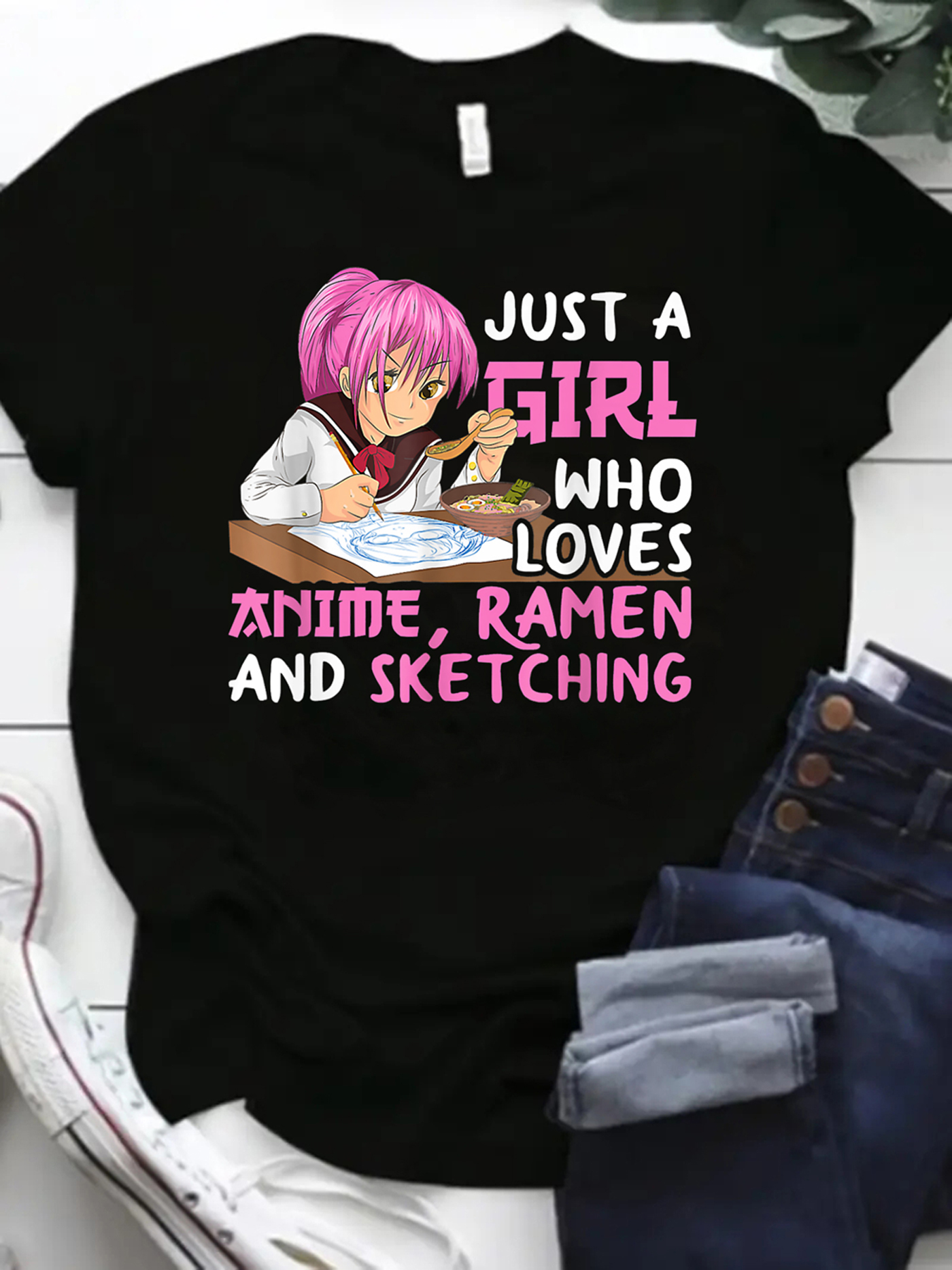 Anime Print T Shirts