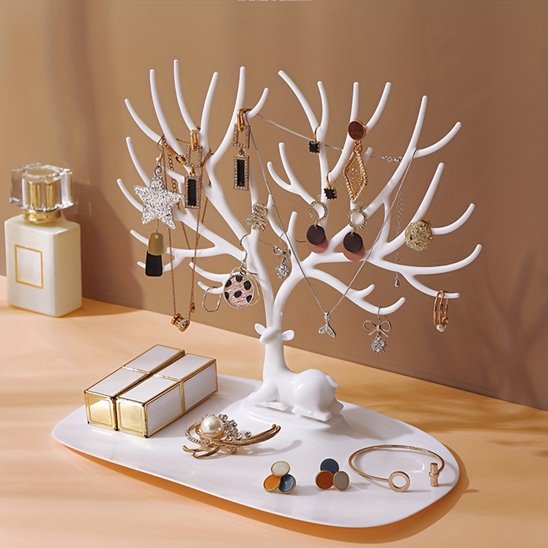 Jewellery Organizer Birds Tree Jewelry Stand Display Earring