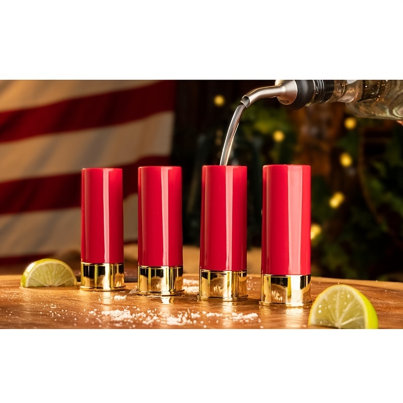 12 Gauge Shot Cups Plastic Shell Shaped Shot Glass Bachelor - Temu