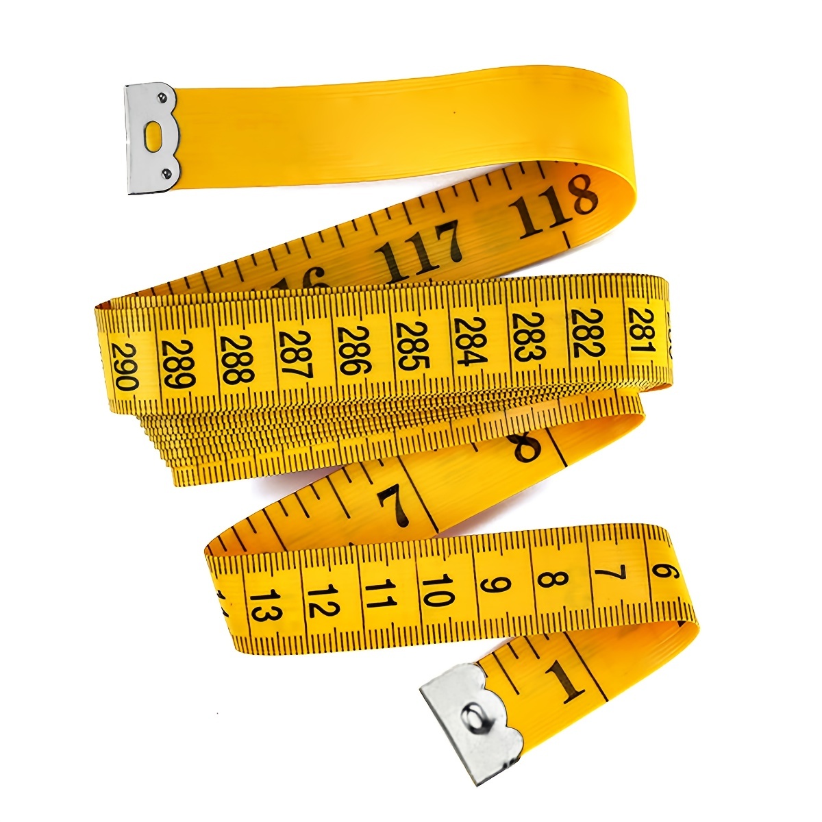 Cinta métrica de 200 cm, doble escala, suave, para pérdida de peso  corporal, medición médica de costura, reglas, modista, cinta métrica  flexible
