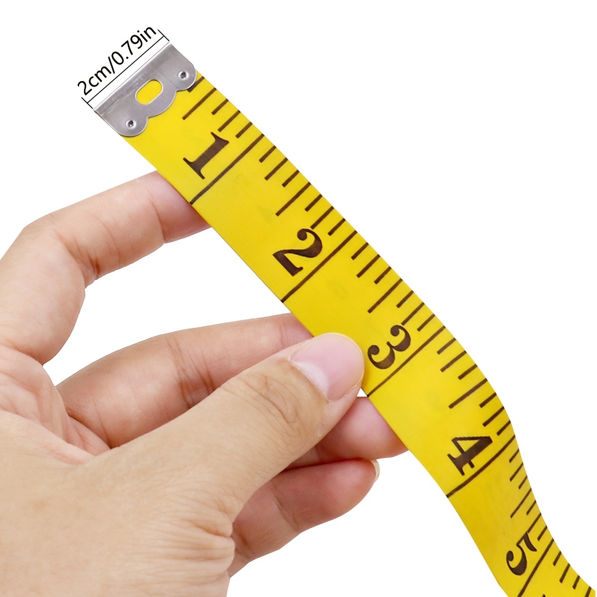 Soft Ruler Measuring Tape Weight Loss Fabric Sewing Tailor Double Scale Ruler