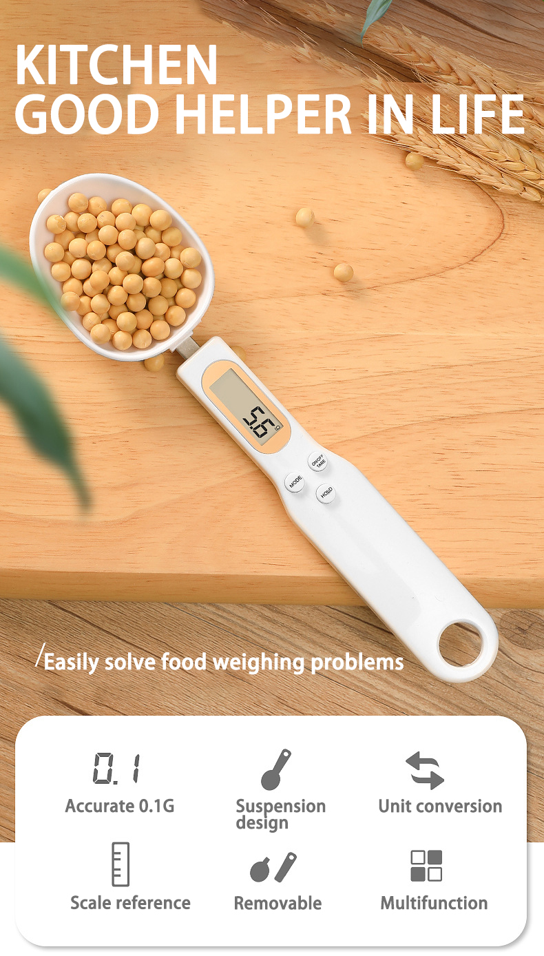 Electronic Measuring Spoon Scale Household Small Kitchen - Temu