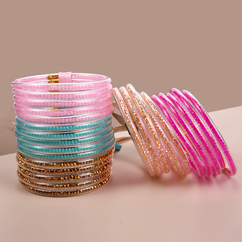  Plastic Bracelet Bracelet Bangle Bracelet 6pcs Fashion Plastic  Bangle Bracelets Candy Color Bracelet for Women (Random Color) Jelly  Bracelets Bangle Bracelet Candy Bracelets : Arts, Crafts & Sewing