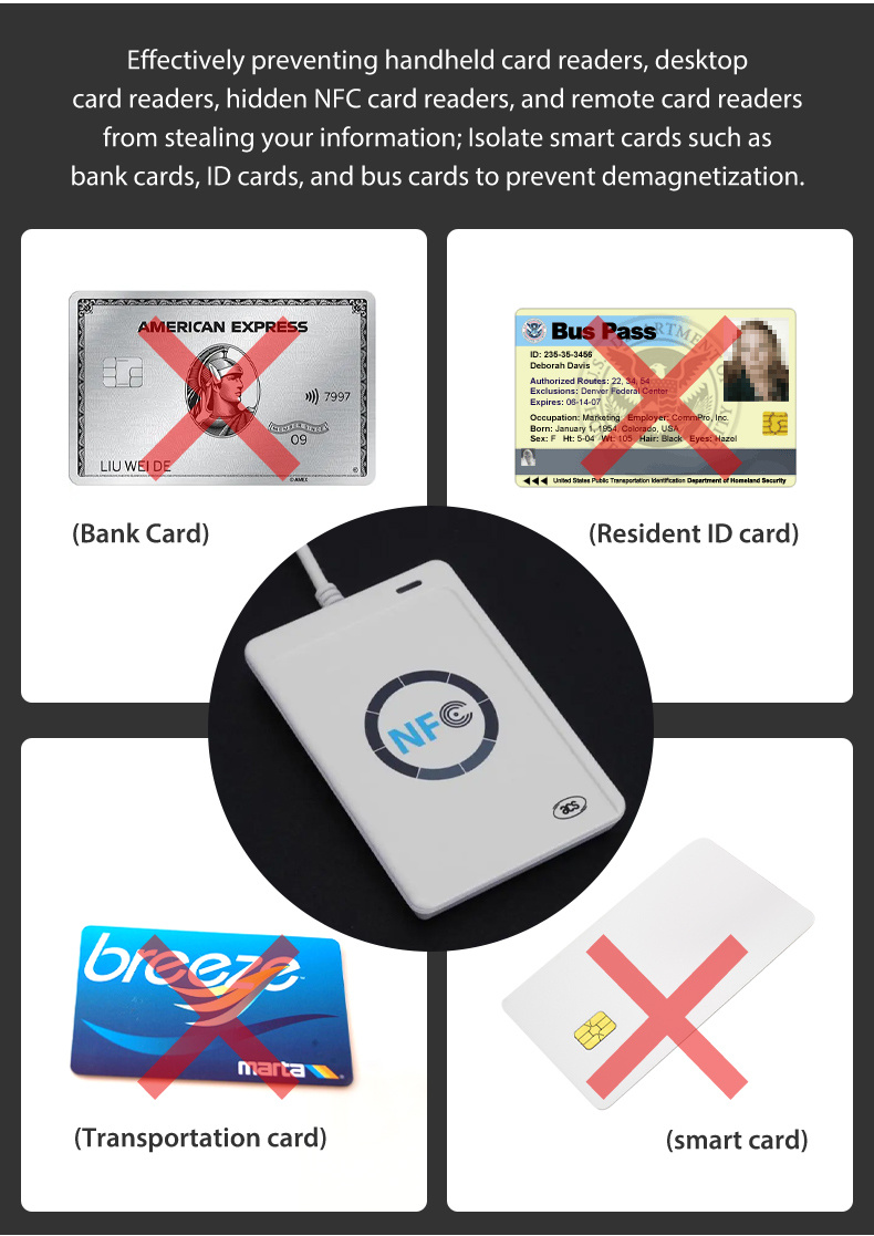 5Pcs RFID Aluminum Foil Anti-theft Swiping Bank IC Card Sleeve Creative Anti-degaussing Certificate Card Sleeve Card Holder