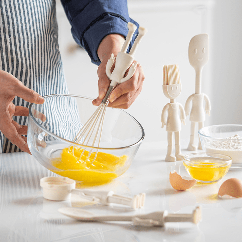 Kitchen 5pcs/set Measuring Spoon Creative Baking Cooking Silicone