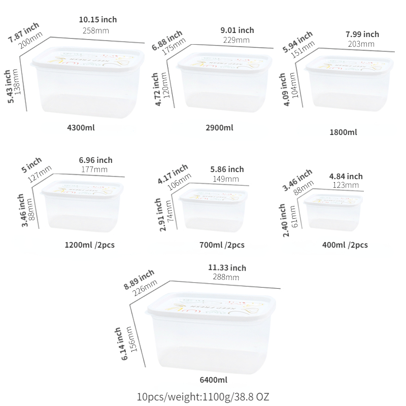 Plastic Refrigerator Storage Box Transparent Fresh keeping - Temu