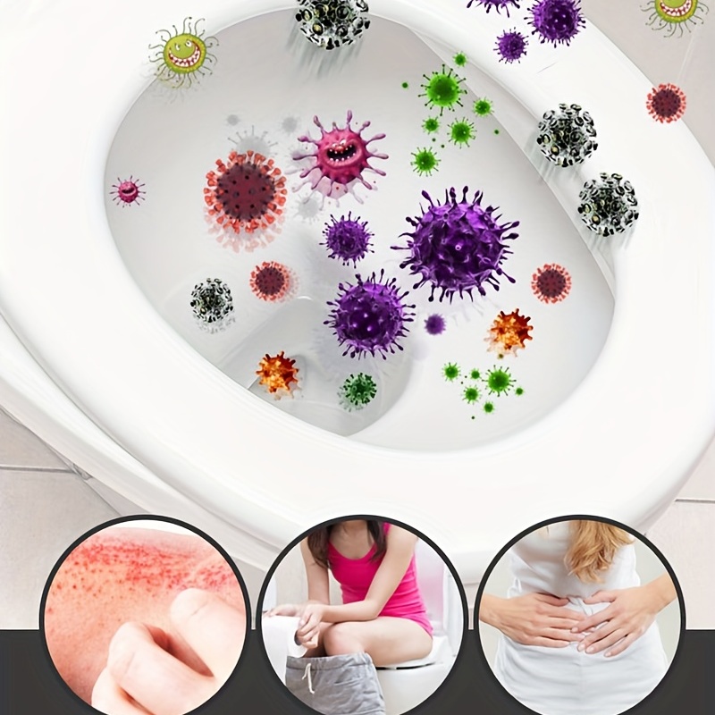 10pcs Toilet Bowl Cleaner Tablet Deep Cleaning Odor Remover