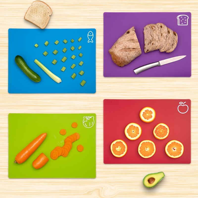 Flexible Cutting Board For Kitchen Bpa Free Plastic Cutting - Temu