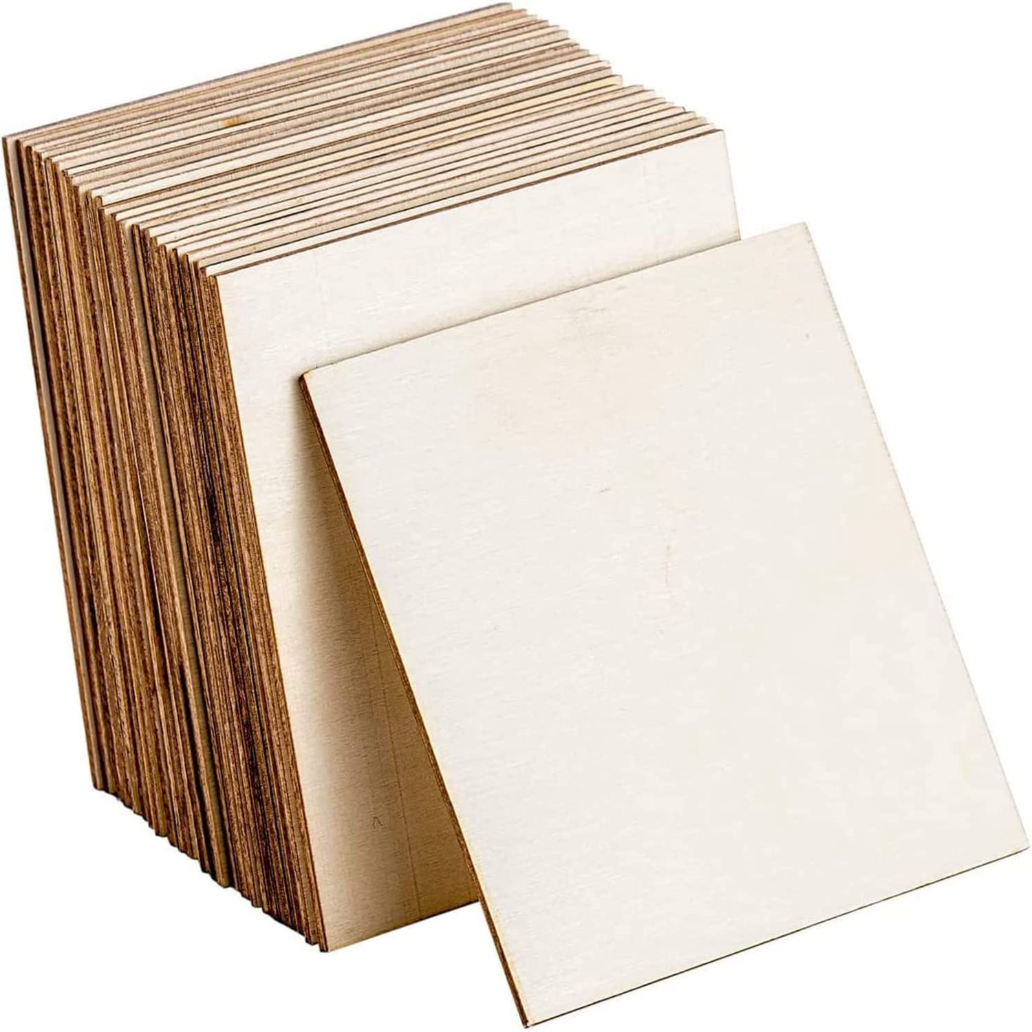  20PCS Basswood Sheets 12x12 Inch Unfinished Square