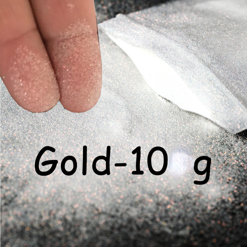10g 0.1mm Extra Fine Nail Glitter Iridescent Sugar Sand Powder