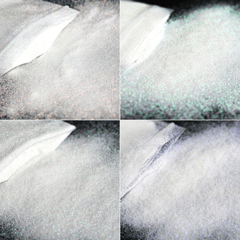 10g 0.1mm Extra Fine Nail Glitter Iridescent Sugar Sand Powder