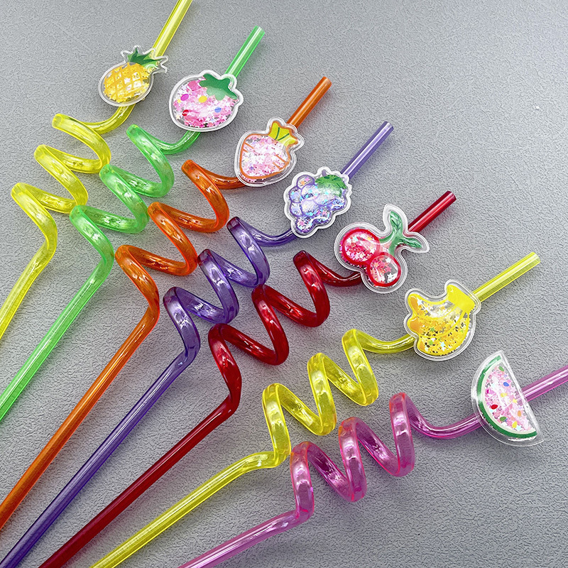 Plastic Straws Long Rainbow Colored Reusable Plastic - Temu United Arab  Emirates