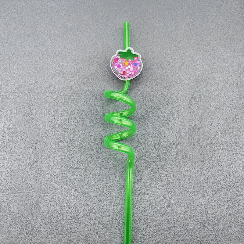 Staw, Spiral Plastic Straw, Reusable Dinosaur Straw With Cartoon  Decoration, Straw For Milk Water Drinking, Straws For Family Gatherings,  Themed Parties, Decorative Straw For Festival Party Wedding Cocktail Bar  Beach, Chrismas Party