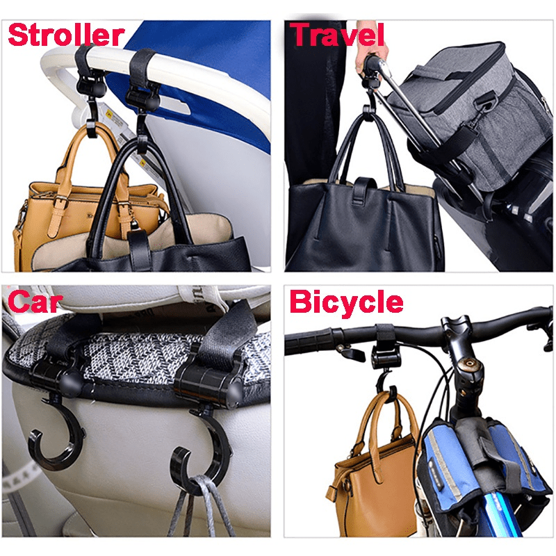 Baby Stroller Hooks Bag Shopping Bag Hooks Stroller - Temu