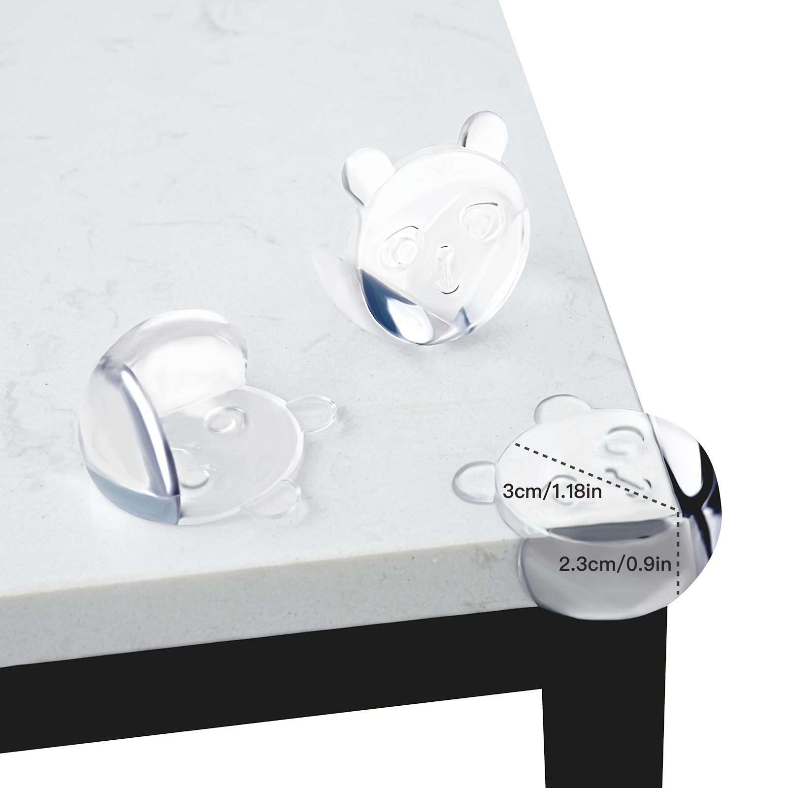 Round Anti collision Table Corner Guards Transparent Anti - Temu