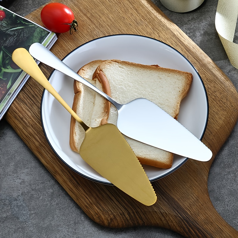 Stainless Steel Baking Scraper Tool  Stainless Steel Sawtooth Shovel -  Stainless - Aliexpress