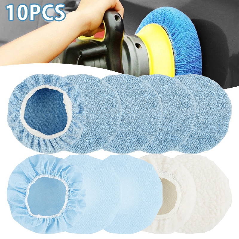 Car Polisher Pad Bonnet Soft Microfiber Car Polisher Pad - Temu