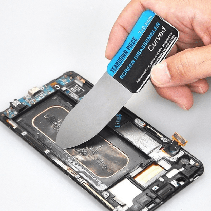 Spudger levier noir en plastique nylon pour réparation smartphone