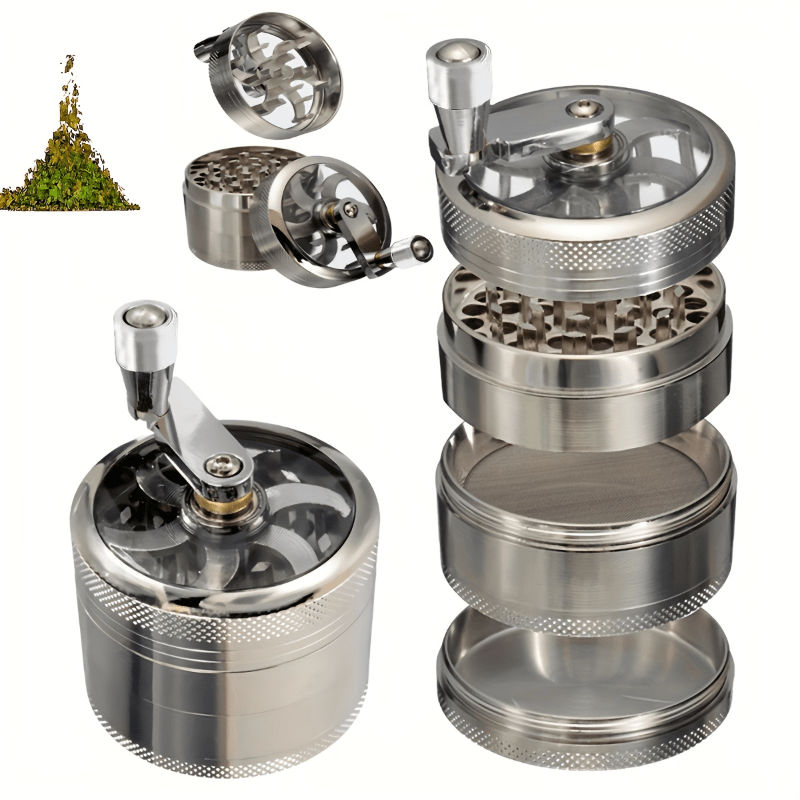 Hand Crank Spice Grinder Nut And Hard Spice Grinder For - Temu