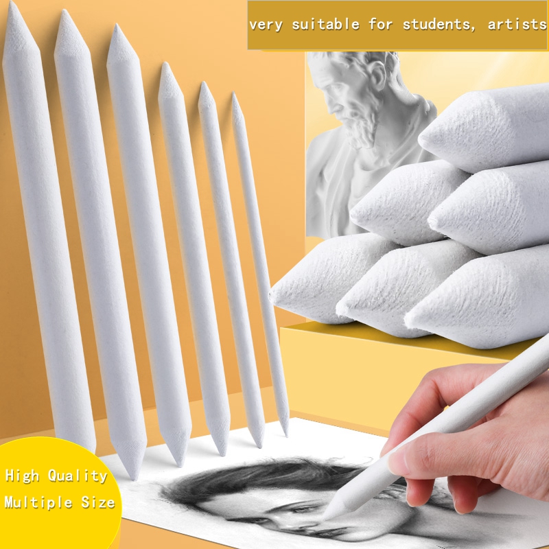 6 Pcs Art Blending Stumps, Paper Drawing Tools for Student Artist Charcoal  Sketch Shaders