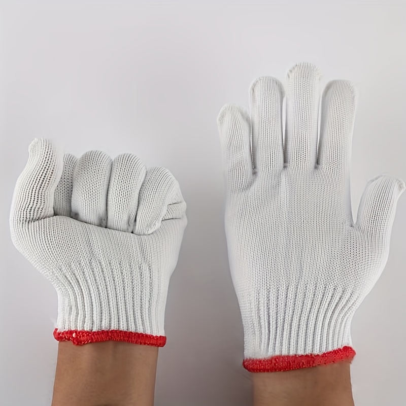 Guantes De Algodon Blanco - Temu