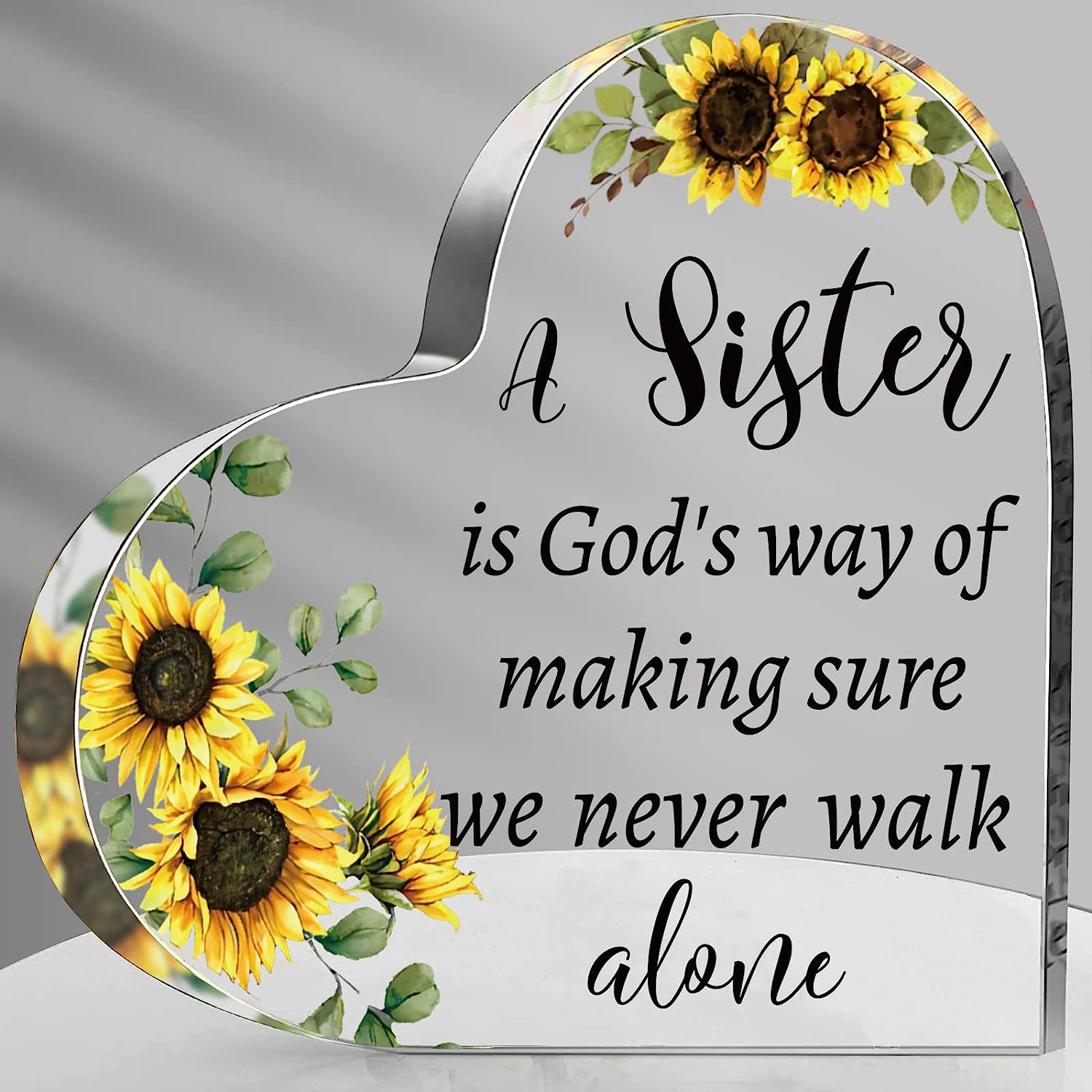 Acrylic Plaque sister Birthday Gifts Holiday Accessory - Temu