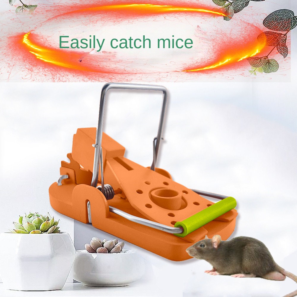 Colorful Plastic Mouse Trap With Cage Catcher For Small Mice