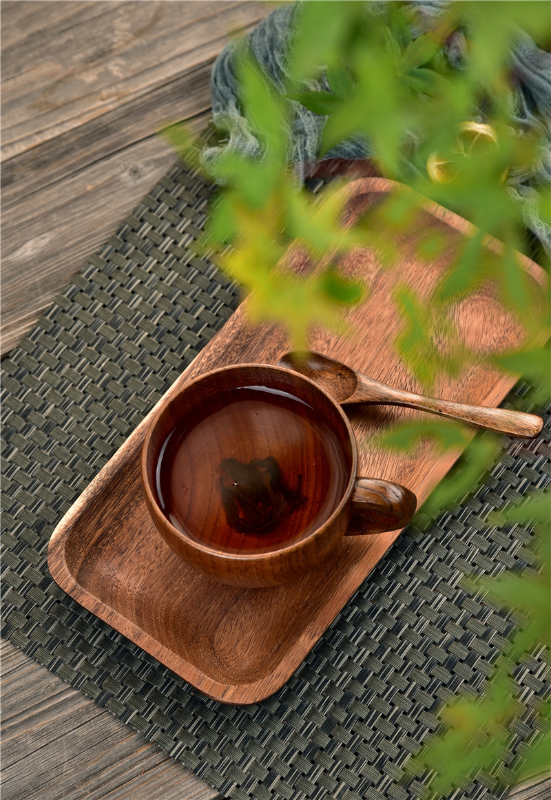 Insulated Jujube Wood Coffee Mug With Handle - Reusable Drinking Cup For  Home, School, And Office - Keep Your Beverages Hot Or Cold All Day Long -  Temu