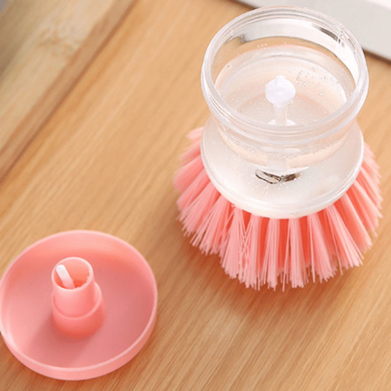 A Must have Kitchen Sink Dishwasher Brush And Soap Dispenser - Temu