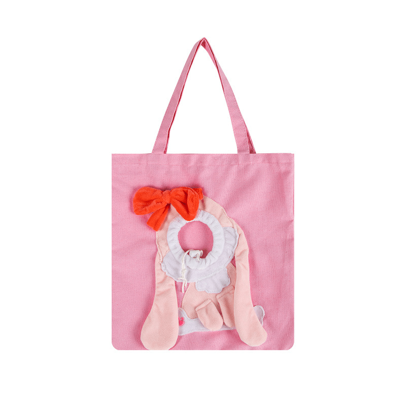 Soft Pet Carrier Bag for Small Dogs and Cats, Hands-Free Outgoing Tote